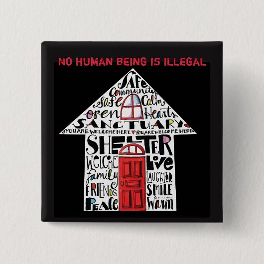 De Button van het heiligdom (Voorkant)