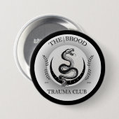 De Button van het merk Brood (Voorkant /achterkant)