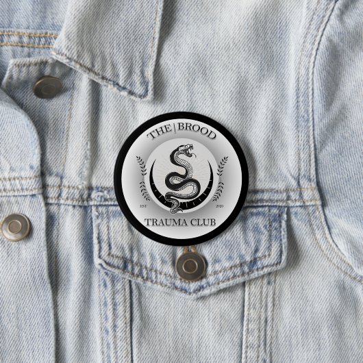 De Button van het merk Brood (In situ)