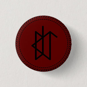 De Button van het Monster van het Meer van