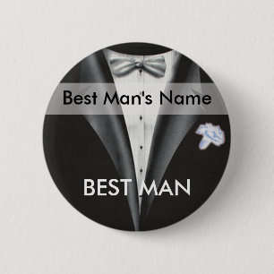 De Button van het Naamplaatje van de getuige
