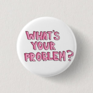 De Button van het probleem