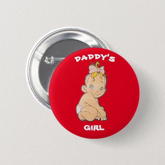 De Button van papa (Voorkant /achterkant)