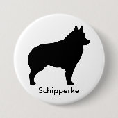 De Button van Schipperke (Voorkant)