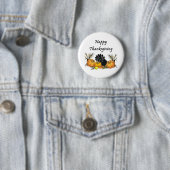 De Button van Turkije van de Thanksgiving (In situ)