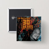 "De" Button voor Tim's 30e verrassingsfeestje (Voorkant /achterkant)