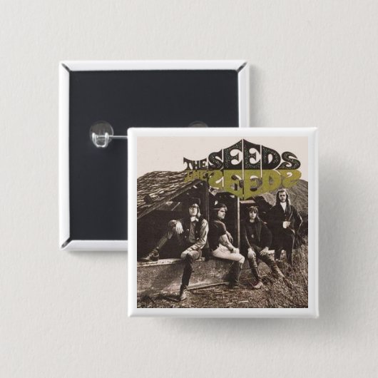 De Button Zaden (Voorkant /achterkant)