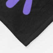 De Buttonnen van mijn leraar 100 dagen 100 dagen d Fleece Deken (Hoek)