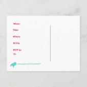 De buur krijgt Gezamenlijke Uitnodigingen op brief (Achterkant)