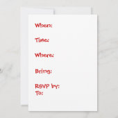 De buur krijgt Gezamenlijke Uitnodigingen, past aa Kaart (Achterkant)