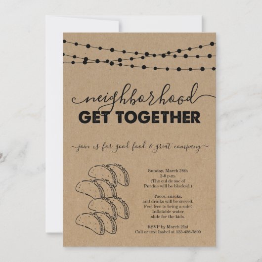 De Buurgroep van Taco krijgt de Gezamenlijke Uitno Kaart (Voorkant)