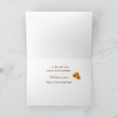 De buurman is een verbijsterd op Thanksgiving Sunf Kaart (Binnen)