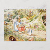 De buurt van Peter Rabbit door Beatrix Potter Briefkaart (Voorkant)