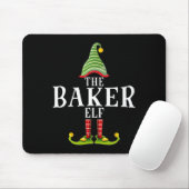 De Byker Elf Grappige Bijpassende Pyjama Kerstmis Muismat (Met muis)