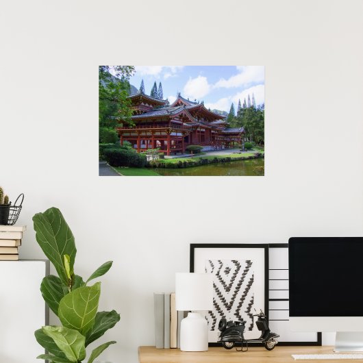 De Byodo-in-tempel Poster (Thuiskantoor)