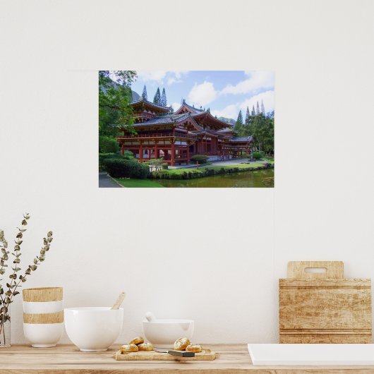 De Byodo-in-tempel Poster (Keuken)