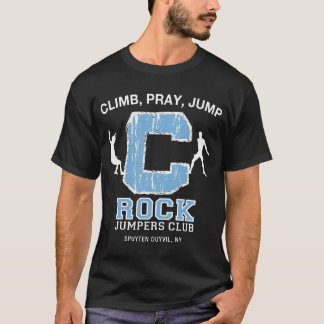 De C-rots, klimmen, Pray, springen T-shirt