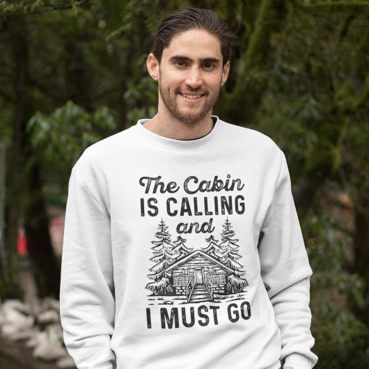 De Cabin belt en ik moet gaan. Trui