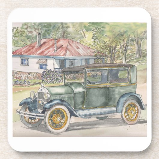 De Cabin Bier Onderzetter (Voorkant)