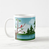 De Cabin - Country Life Personalized Mug Koffiemok (Links)
