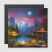 De Cabin in de Cove de Moon Happy Retirement (Voorkant / Achterkant)