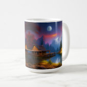 De Cabin in de Cove de Moon Koffiemok (Voorkant rechts)