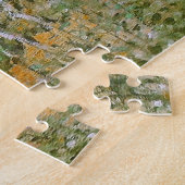 De Cabin in Sainte-Adresse Monet Fine Art Legpuzzel (Zijkant)