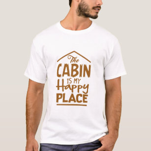 De Cabin is mijn gelukkige plek T-shirt