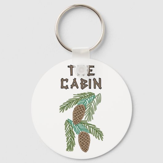 De Cabin Sleutelhanger (Voorkant)