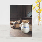 De Cabine Notecards van de pionier (Spatie binnen) Kaart (Gele Bloem)