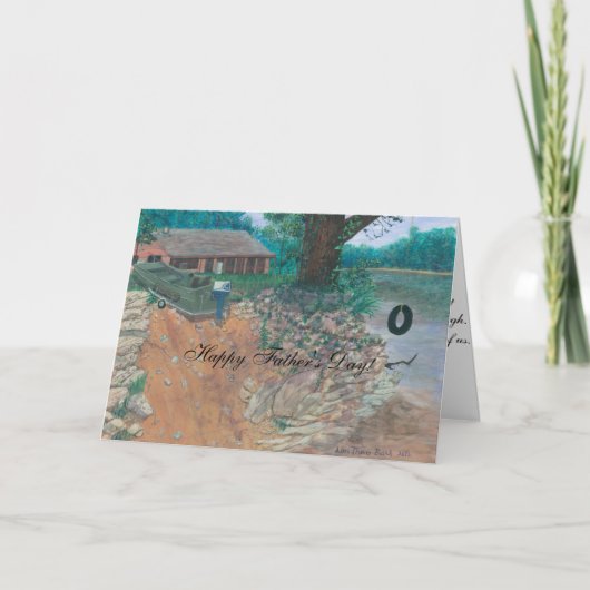 De Cabine van de Rivier van de Kaart van vaderdag (Voorkant)