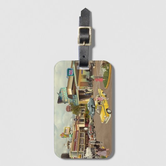 De cabinebestuurder bagagelabel (Voorkant (verticaal))