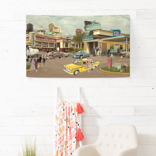 De cabinebestuurder spandoek (Insitu)