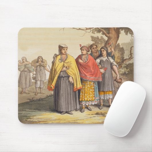 De Caciche Indians in Traditional Costumes, Nova Muismat (Met muis)