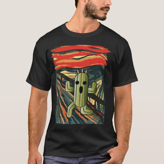 De cactilion schreeuwfamilie t-shirt (Voorkant)