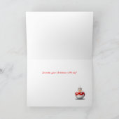 De Cactus-structuur decorteren Feestdagen Kaart (Binnen)