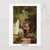 de cactus - vriend van spitzweg , Carl Briefkaart (Voorkant)