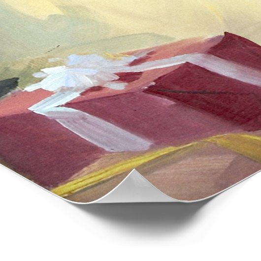 De Cadeaus schudden Poster (Hoek)