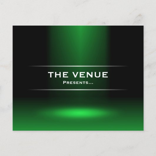 De Cadeaus van Venue - Groen Flyer (Voorkant)