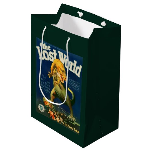 De cadeautaset De Verloren Wereld Medium Cadeauzakje (Voorkant Gekanteld)
