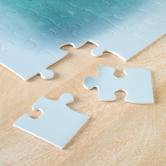 De cadeautrein - Kerstscène Legpuzzel (Zijkant)