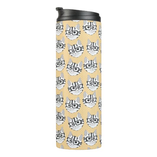 De Cadstudios Beige Thermosbeker (Geroteerd rechts)