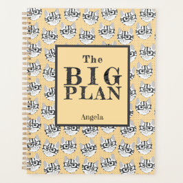 De Cadstudios The Big Plan Beige Planner