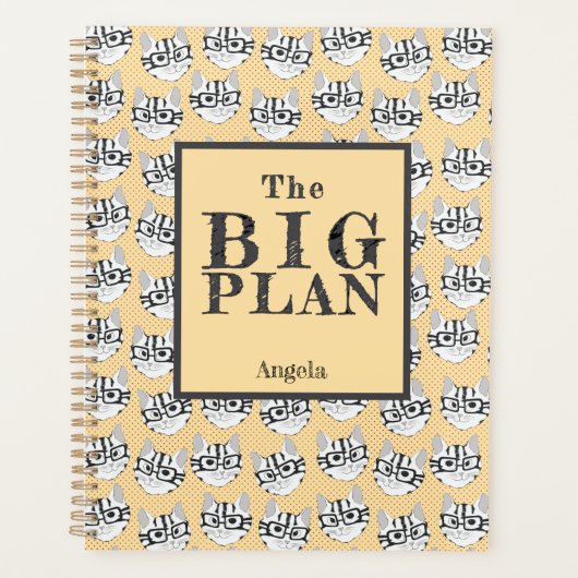De Cadstudios The Big Plan Beige Planner (Voorkant)