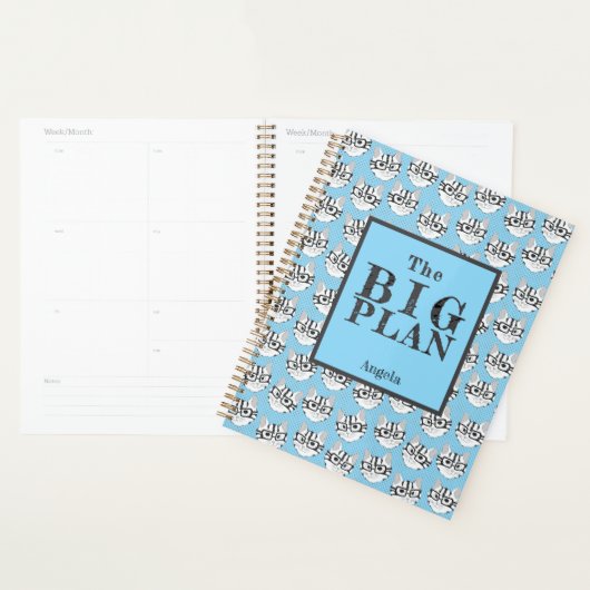 De Cadstudios The Big Plan Blauw Planner (Display)