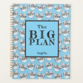 De Cadstudios The Big Plan Blauw Planner (Voorkant)