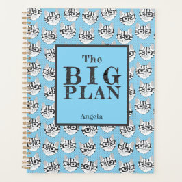De Cadstudios The Big Plan Blauw Planner