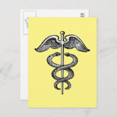 De Caduceus Briefkaart (Voorkant / Achterkant)