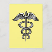 De Caduceus Briefkaart (Voorkant)