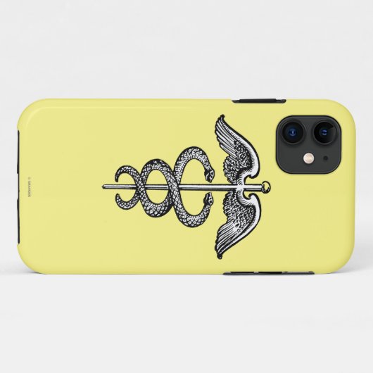De Caduceus Case-Mate iPhone Case (Achterkant (horizontaal))